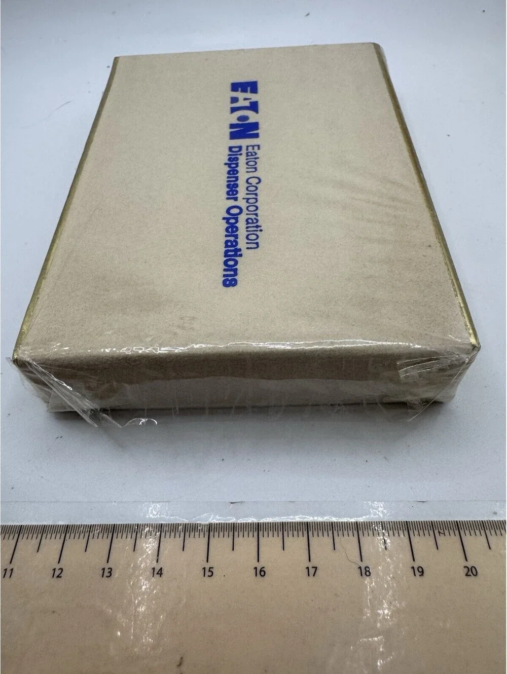 Sealed 2-pack of promotional playing cards from Eaton Corporation